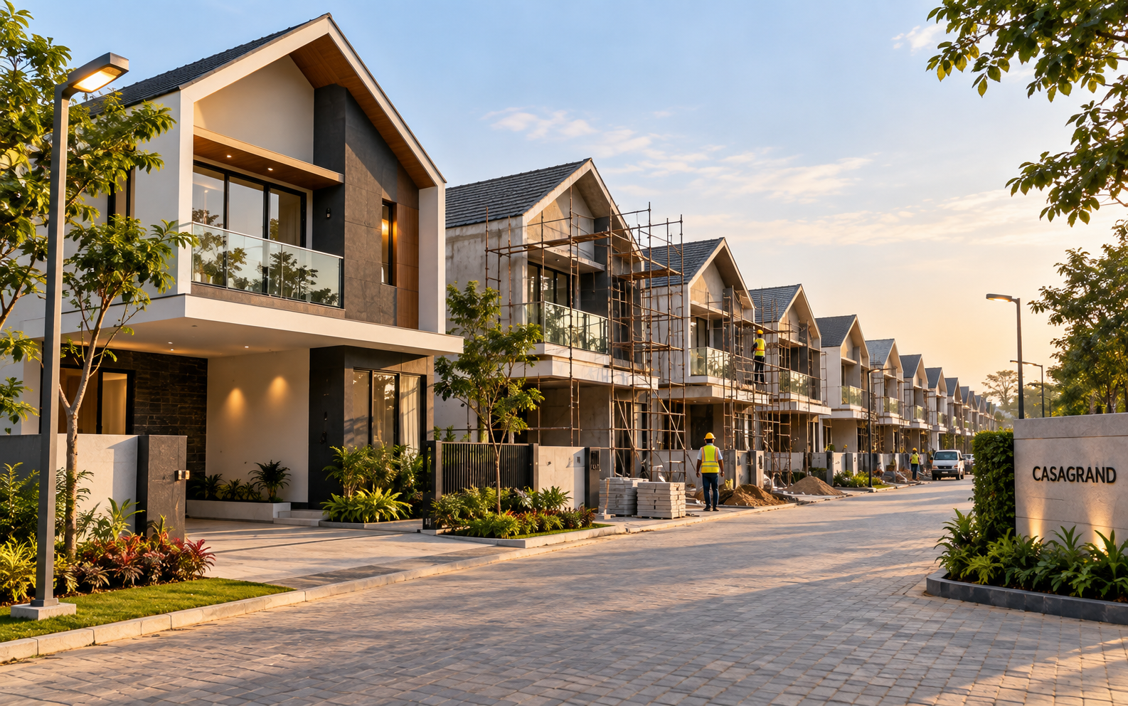 Villa project built for Casa Grand