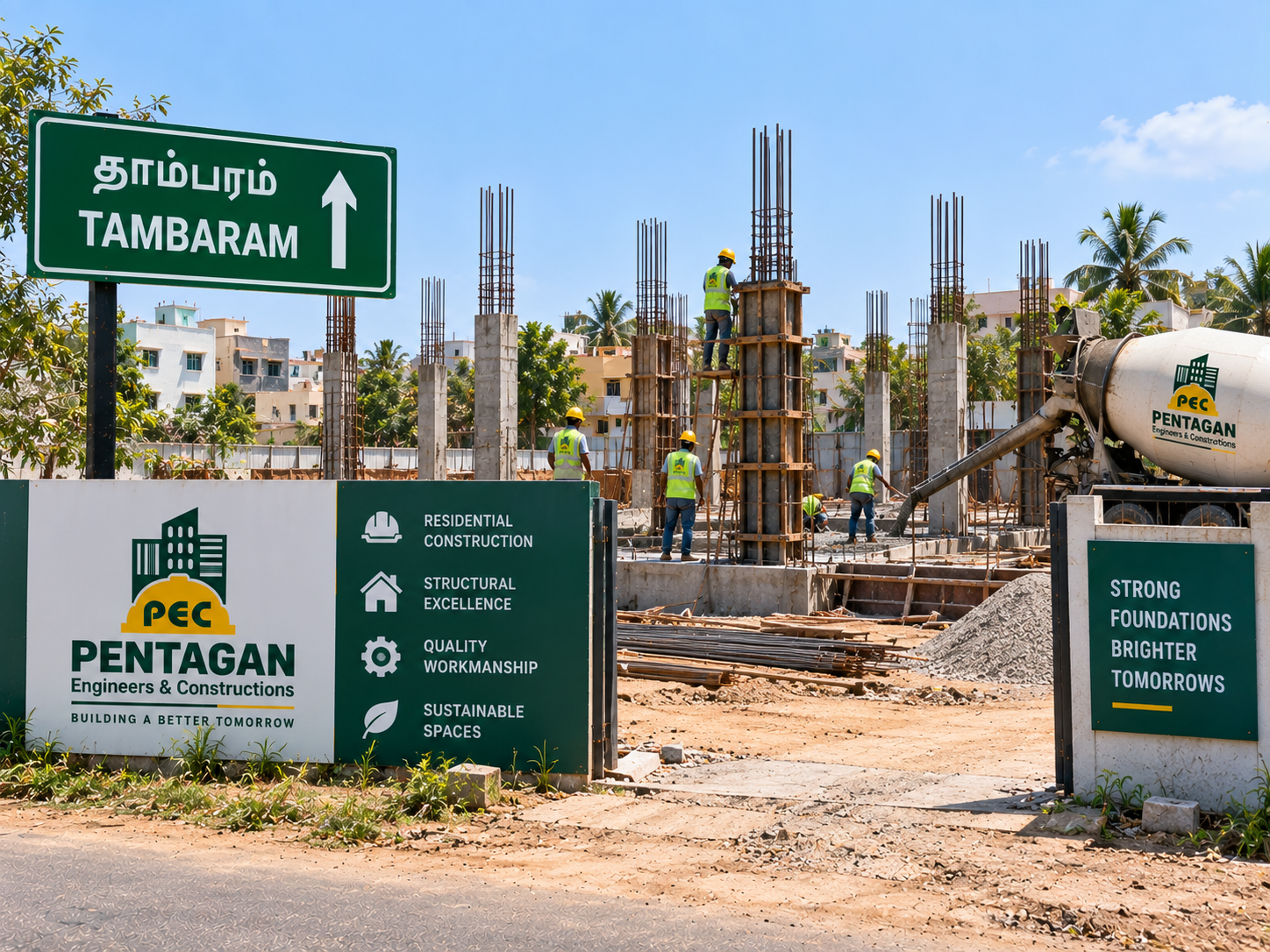 House construction in Tambaram