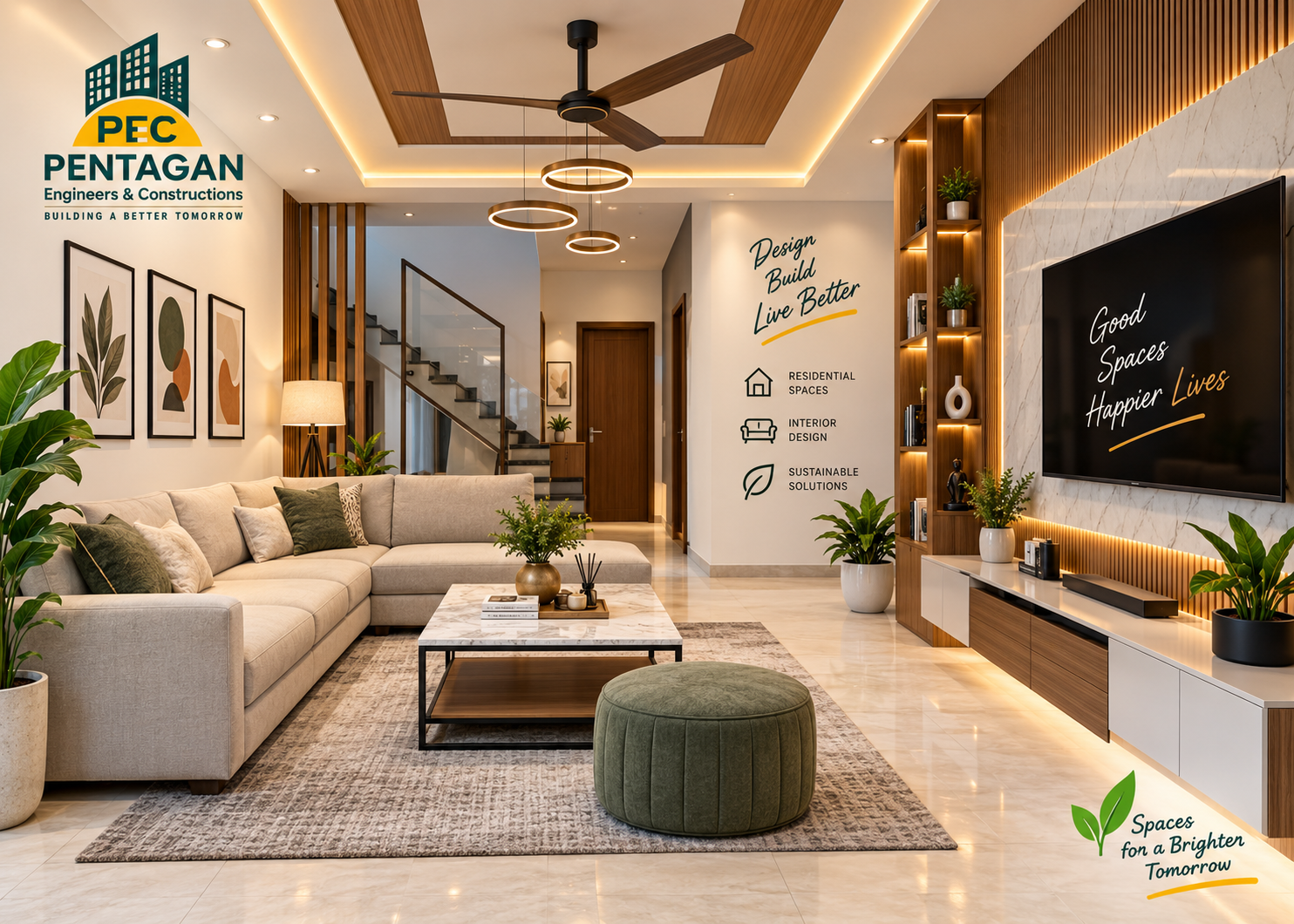 3D interior design render