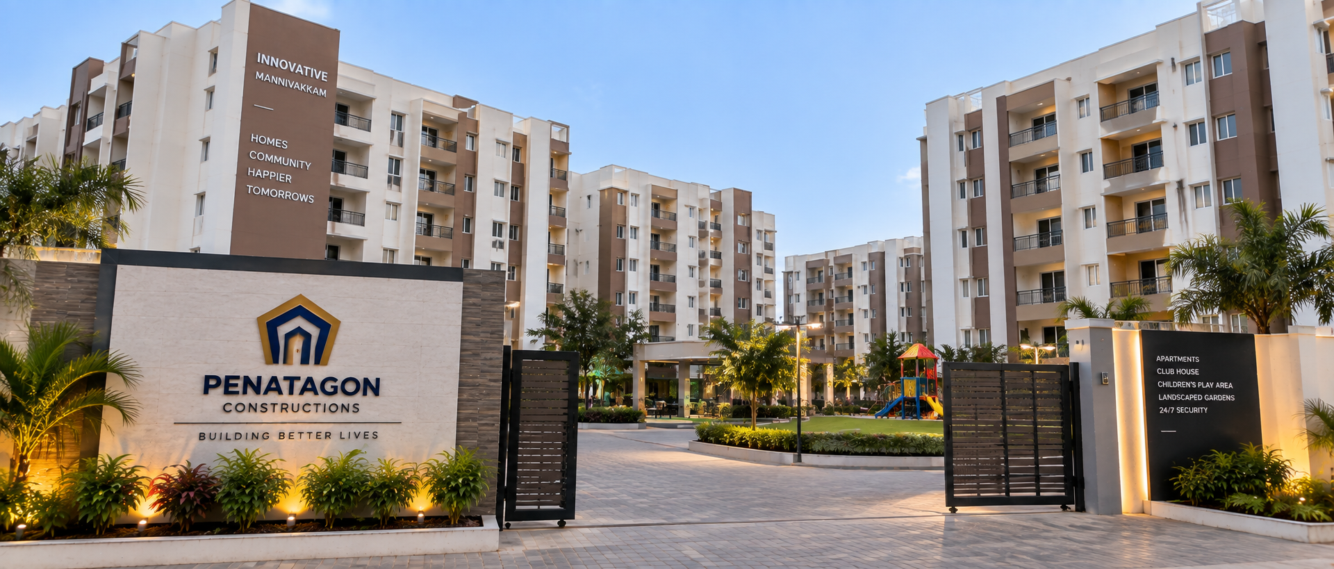 Innovative Engineers apartment buildings, Mannivakkam