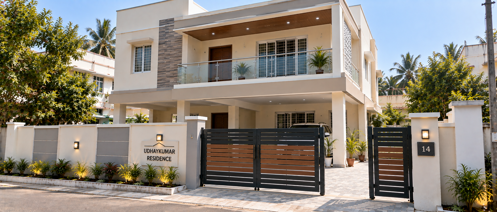 Mr. Udhaykumar family residence, Redhills