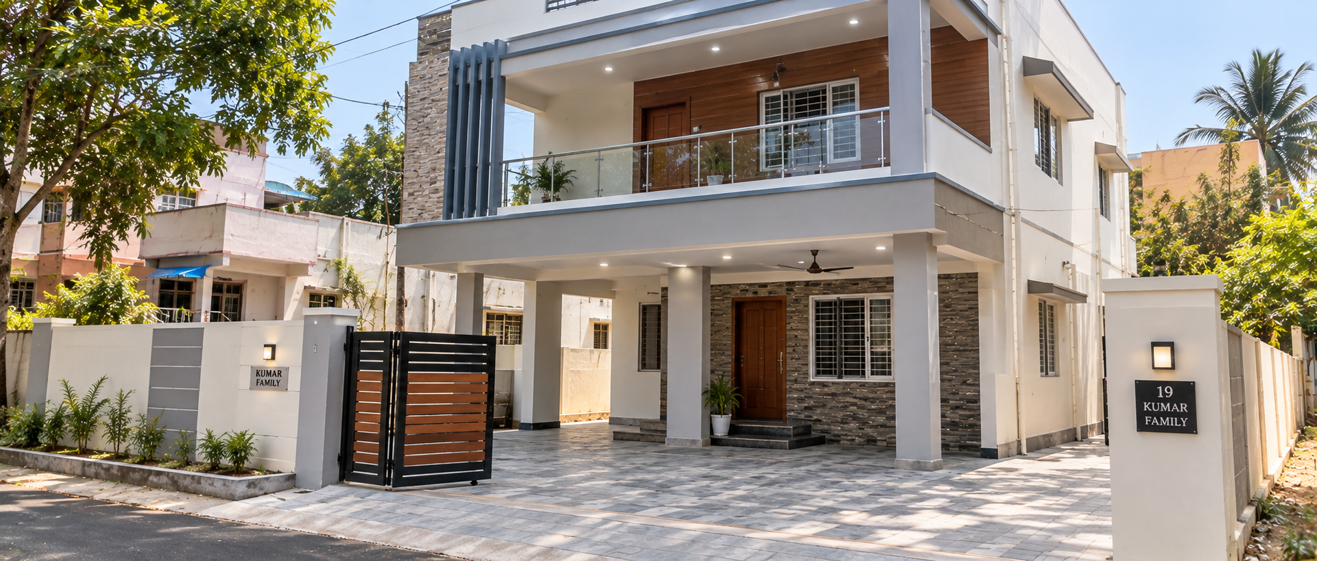 Mr. Kumar and Family residence extension, Pozhichalur