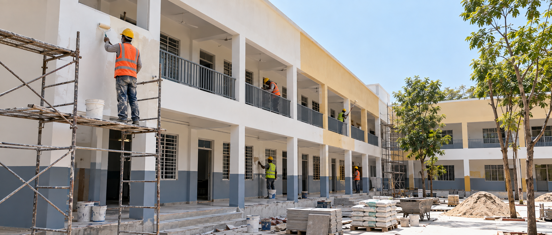 Rish International School renovation, Mangadu